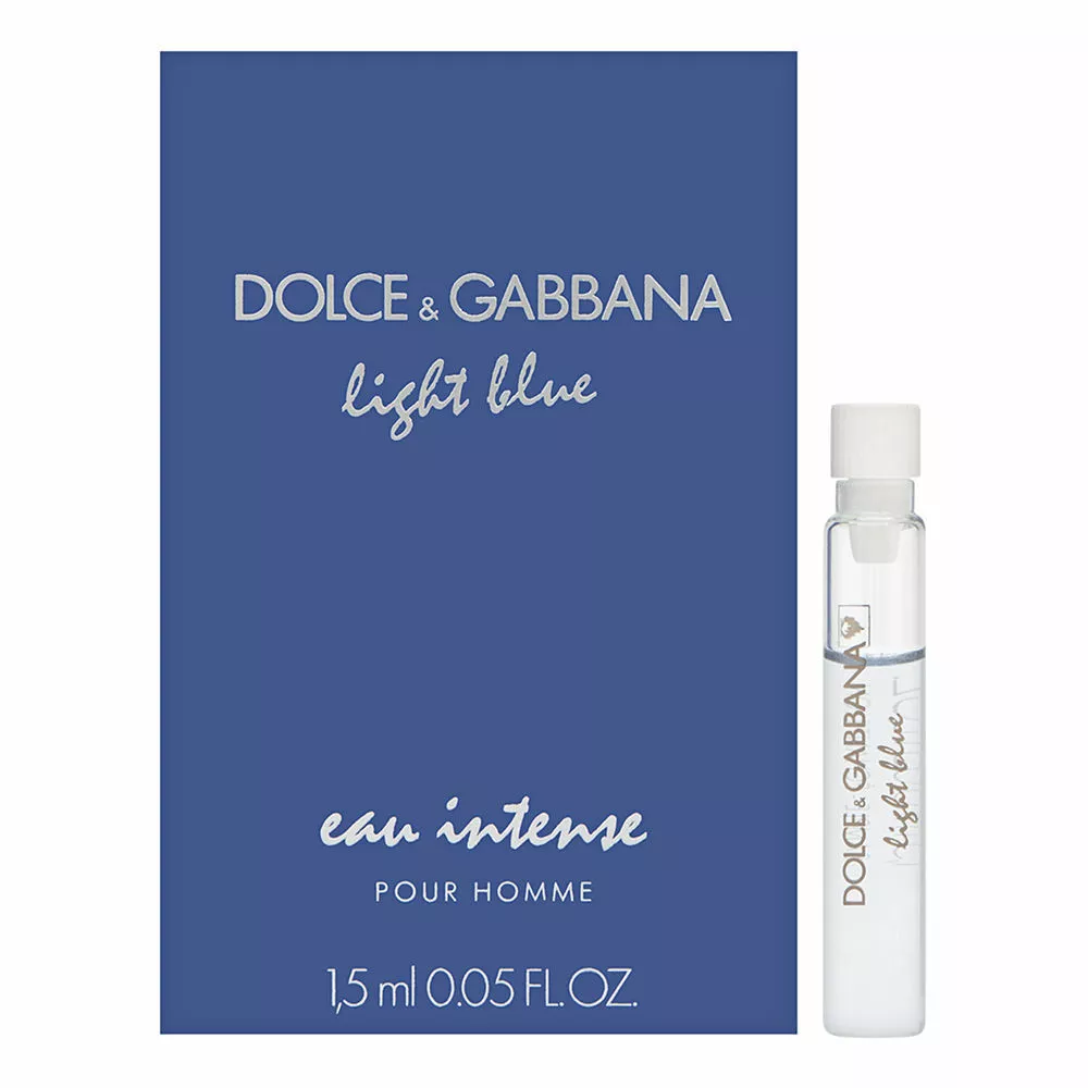 Light Blue Eau Intense by Dolce Gabbana for Men 0.05 EDP Vial