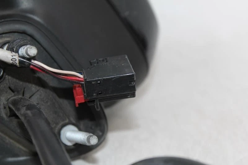 Left Driver Side Black Door Mirror Power Sedan Fits 2015-2018 AUDI A3 OEM #25727 - Image 4 of 4