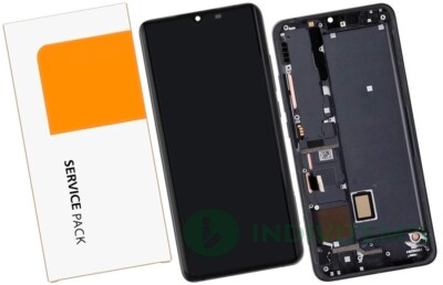 Für Xiaomi Mi Note 10 Lite Display Bildschirm LCD Service Pack Rahmen Original