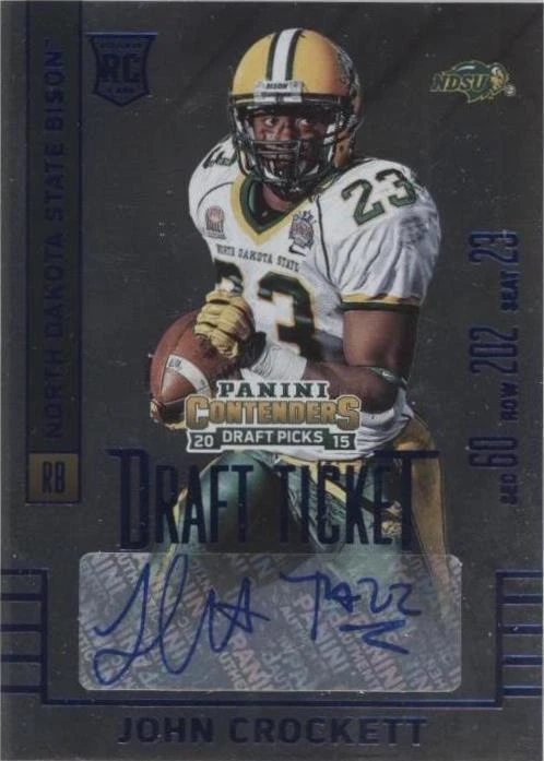 College Draft Ticket Blue Foil