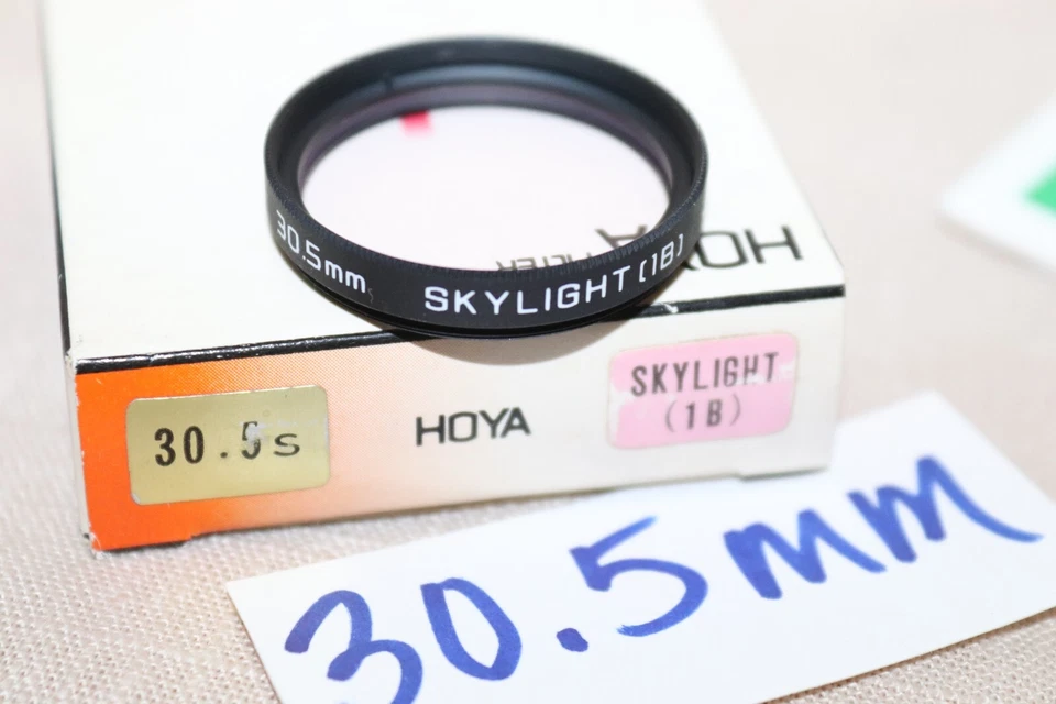 NEW Vtg HOYA 30.5mm SKY 1B FILTER Japan 30.5mm Skylight 1B Filter-Mint No Flaws - Image 2 of 4