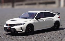 1/18 Scale Honda Civic Type-R FL5 2023 White Diecast Car Model Toy Gift