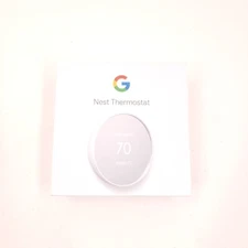 Google Nest Smart Programmable Thermostat White- Open Box