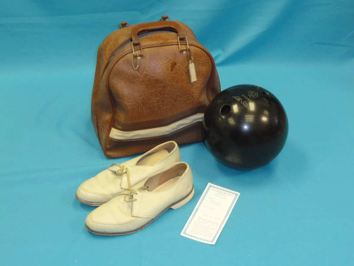 Bowling ball bag and shoes sale