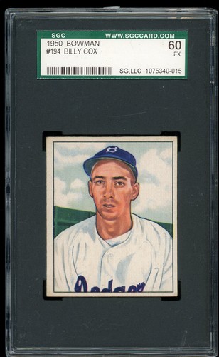1950 Billy Cox #194