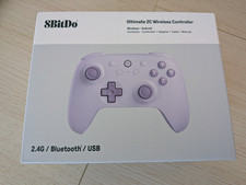 Image of 8Bitdo Ultimate 2C Wireless Controller for Windows PC Bluetooth 2.4G - Purple