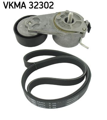 Keilrippenriemensatz SKF Vkma 32302 FÜR Abarth Alfa Romeo Passend FÜR Fiat-image