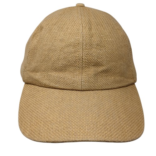 Unbranded Slideback Hat Solid Brown One Size Adjustable Outdoor Blank