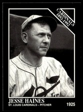 1992 Conlon Collection TSN Jesse Haines St. Louis Cardinals #647