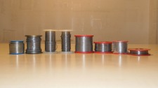 Lötzinn-Konvolut 2,1 kg | Marken-Mix: Stannol,Kester,Fluitin,Felder | 0,5-2,7 mm