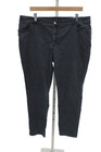 Lafayette 148 New York Women Cropped Ankle High Rise Dark Gray Jeans Size 18 — photo 1