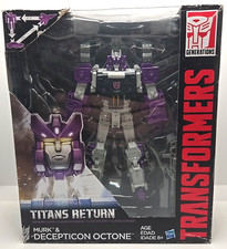 Transformers Titans Return Murk & Decepticon Octone  Octane  Voyager Class