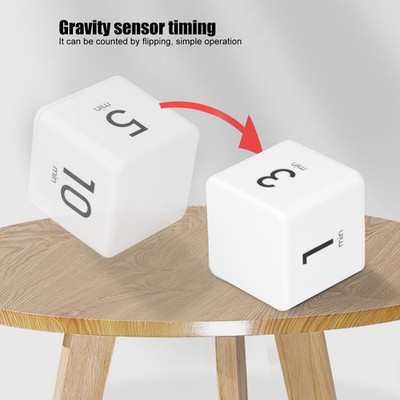Sensor Timer Cube Timer Digital Timer 1-3-5-10 Minutes BAK