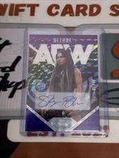 2026 Upper Deck Allure AEW Purple Diamond Auto Skye Blue /10