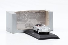 1:43 Minichamps Porsche 356 A 1600 Speedster silber WAP Dealer