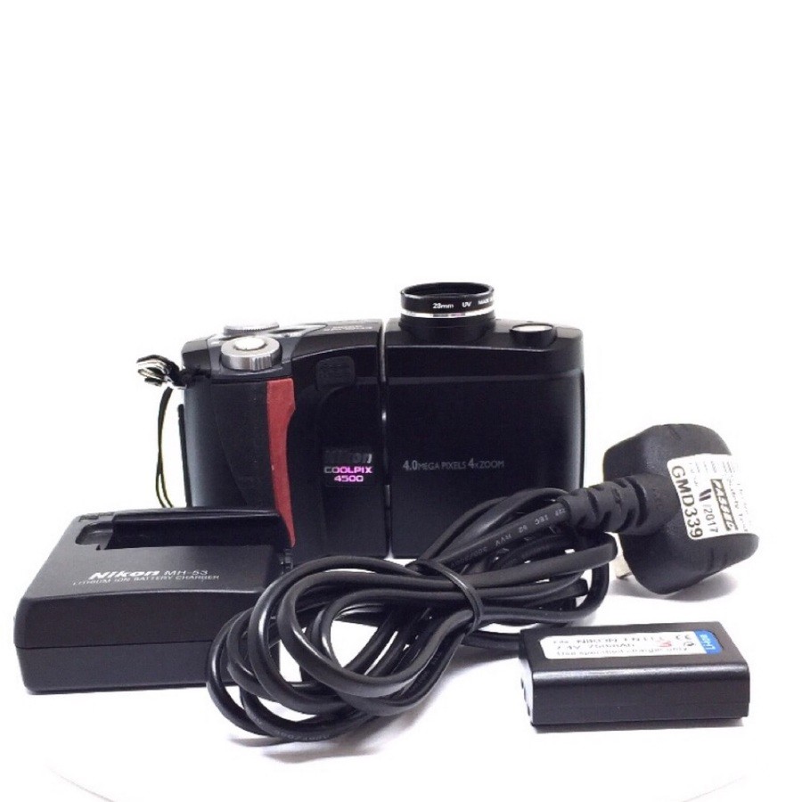 Nikon COOLPIX 4500 コンパクトデジタルカメラ Nikon COOLPIX 4500 4.0MP Digital Camera - Black for sale online | eBay