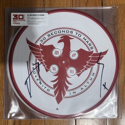 (SIGNED) Thirty Seconds To Mars Disc Debut 2LP Autographed Cover 