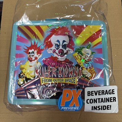 Killer Klowns From Outer Space Tin Lunch Box with Thermos PX Exclusive