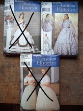 CIVIL WAR DAY DRESS COSTUME Pattern UNCUT Simplicity 5442 Historical Antebellum