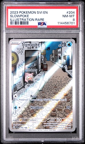 2023 Pokemon Svi En-Scarlet & Violet Slowpoke 8 tcg