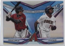 2021 Bowman Draft Franchise Futures Refractor /250 Ryan Bliss Jordan Lawlar 1k5