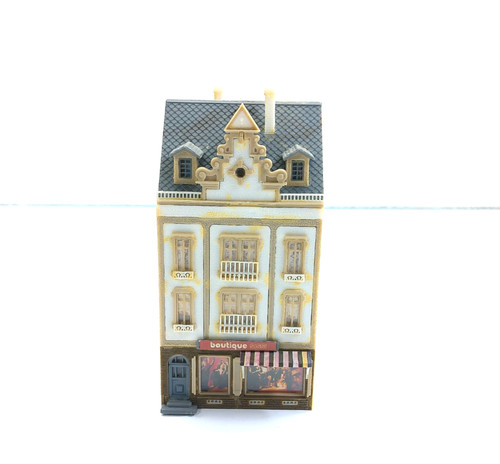 Faller N casa de pueblo con tienda - construida - sin embalaje original #15310 | Condition: Gebraucht