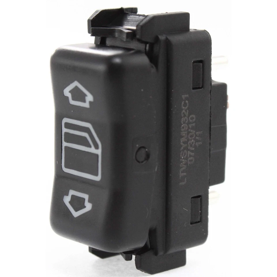 Juego de interruptores de ventana para 86-91 Mercedes Benz 420SEL lado conductor y pasajero delantero Foto 4 de 4