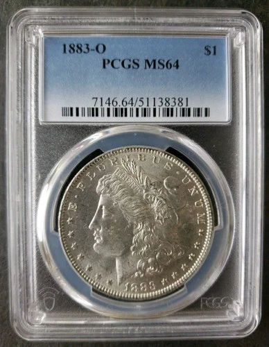 1883 O $1 Morgan Silver Dollar PCGS MS64