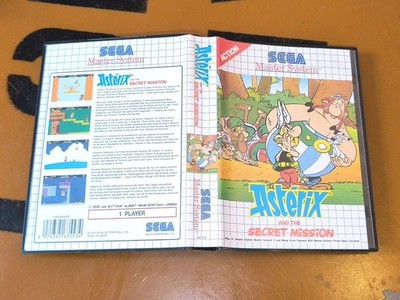 SEGA Master System - Asterix and the Secret Mission - TOP