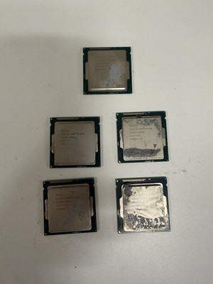   Lot of 5   Intel i3-4330 3.50GHZ CPU SR1NM    PROCESSOR CHIPS  
