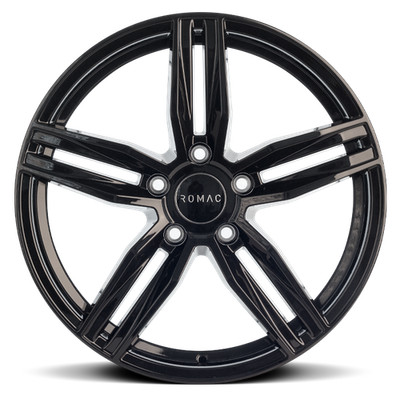 ROMAC VENOM 20x8,5 ET40 5x114,3 GLOSS BLACK (Last 1000kg) RMVEN J0546GB x4