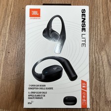 JBL Sense Lite True Wireless Earbuds Black Brand New open box bluetooth