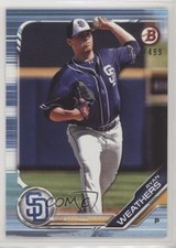 2019 Bowman Draft Sky Blue /499 Ryan Weathers #BD-107 0a3