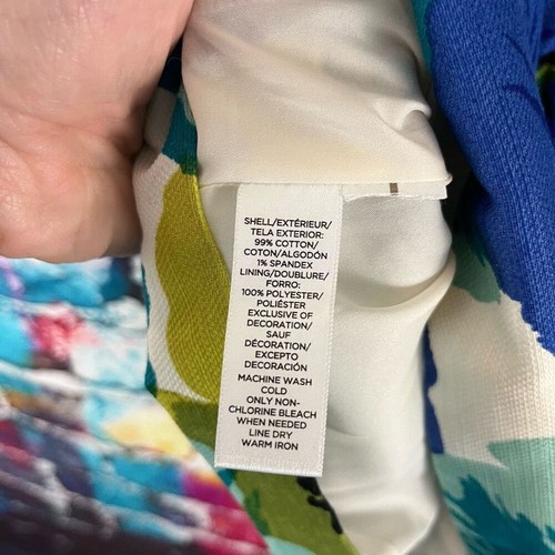 Loft ärmelloses Kleid Blumenmuster Größe 6 Retro Vibes - Bild 5 von 6