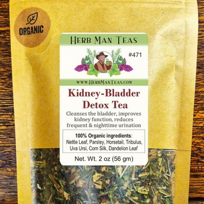 Kidney-Bladder Detox Tea #471 | Reduce nighttime urination | Flush out toxins