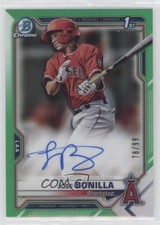 2021 Bowman Chrome Prospect Green Refractor 78/99 Jose Bonilla #CPA-JBO Auto 0c6