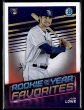 2022 Bowman #ROYF-11 Josh Lowe ROY Favorites Baseball Card 0203B