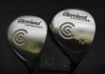 2er Set Cleveland Launcher 3+5 Hölzer Stiff Graphit Schäfte gemischte Griffe