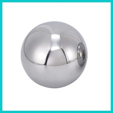 Mirror Polished 5-Inch Chrome Steel Bearing Ball - 18.6 lbs, Versatile Usage