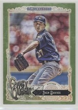 2017 Topps Gypsy Queen Green Zach Davies #267 9no