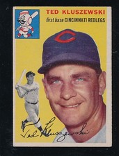 1954 Topps Ted Kluszewski #7 - Reds - Ex++ - C7283