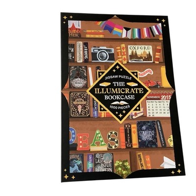 Illumicrate Bookcase 1000 Pc Jigsaw Puzzle New