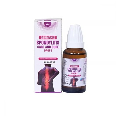 German Homeo Care & Cure Spondylitis Drops (30ml)