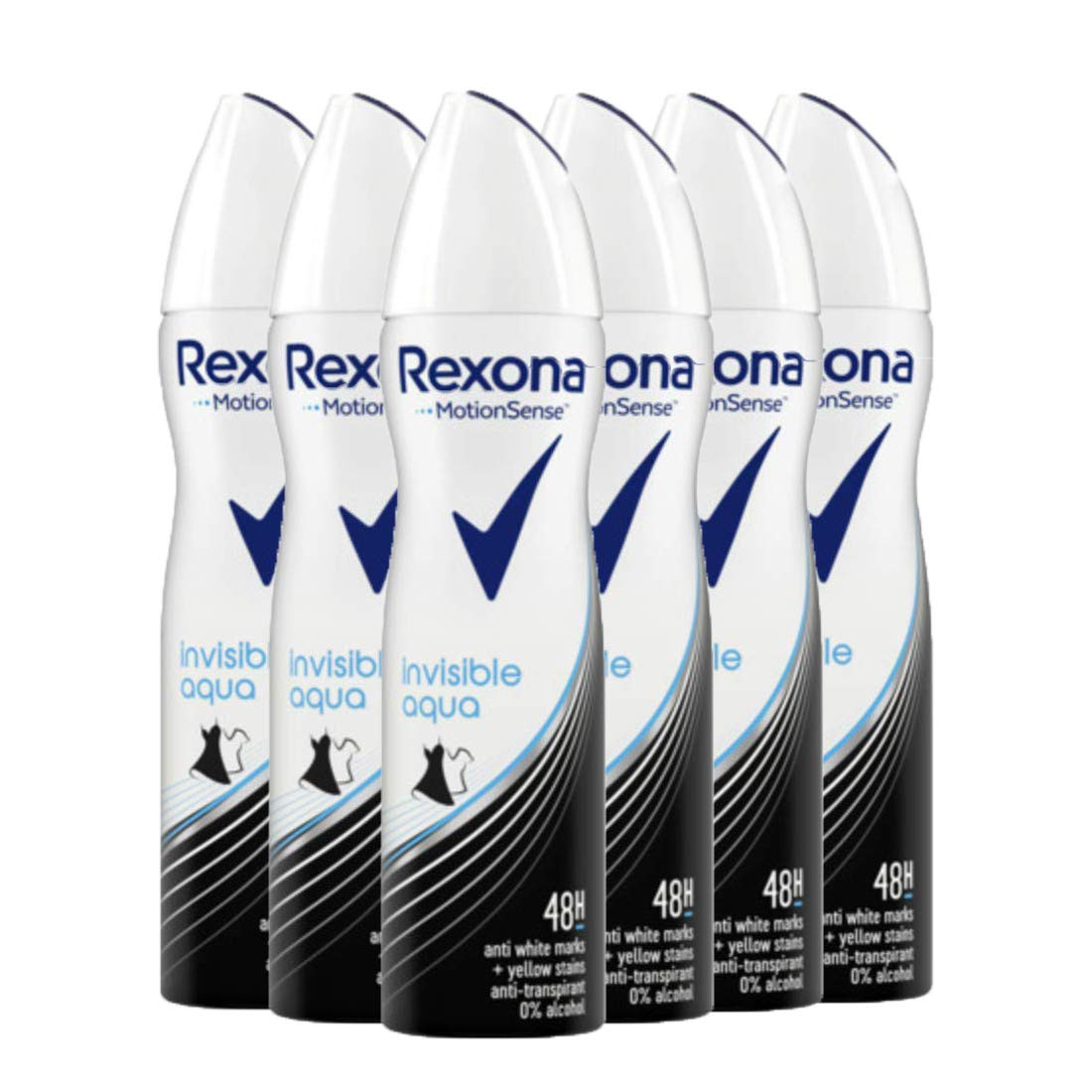 Rexona Deodorante spray Invisible Aqua anti-traspirante, 150 ml (G8u)