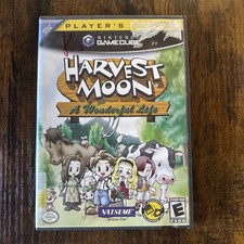 Harvest Moon: A Wonderful Life (Nintendo GameCube, 2004) Complete In Box