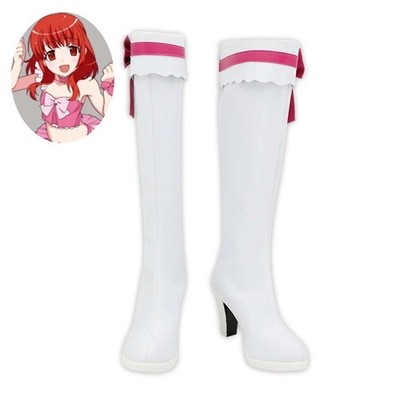 Pretty Rhythm	Harune Aira Shoes Cosplay Boots customized boots