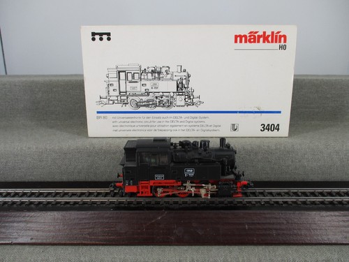 Märklin Spur H0 3404 BR 80 / D-727 Tenderlok Dampflok Delta Digital in OVP | Condition: Gebraucht