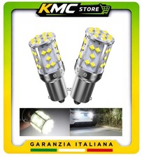 COPPIA LAMPADE LED RETROMARCIA BA15S P21W per ALFA ROMEO GIULIETTA 6000K CANBUS