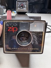 Vintage Polaroid Zip Land Camera 1970 s Type 87 Film Used Untested