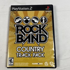 Rock Band: Country Track Pack (Sony PlayStation 2, 2009) Complete CIB